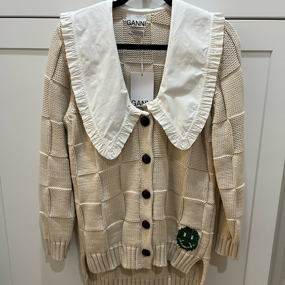 NEW Ganni Small cardigan